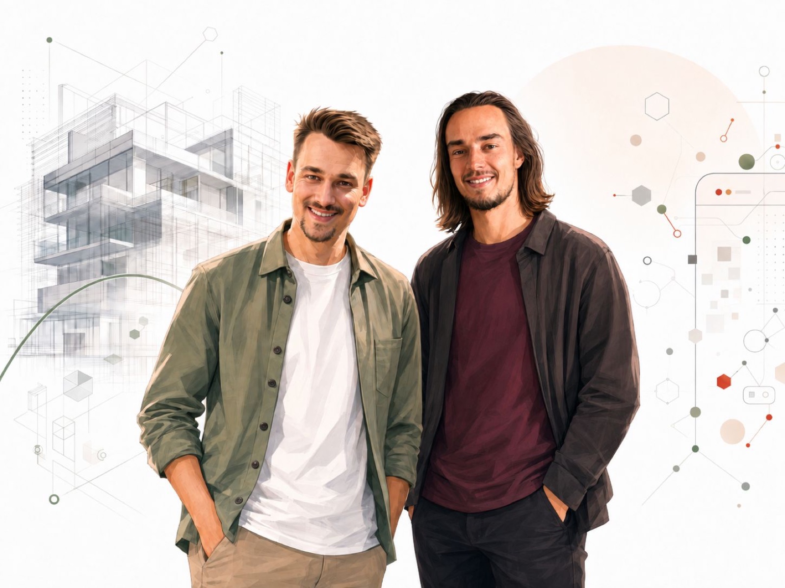David und Simon Portugall